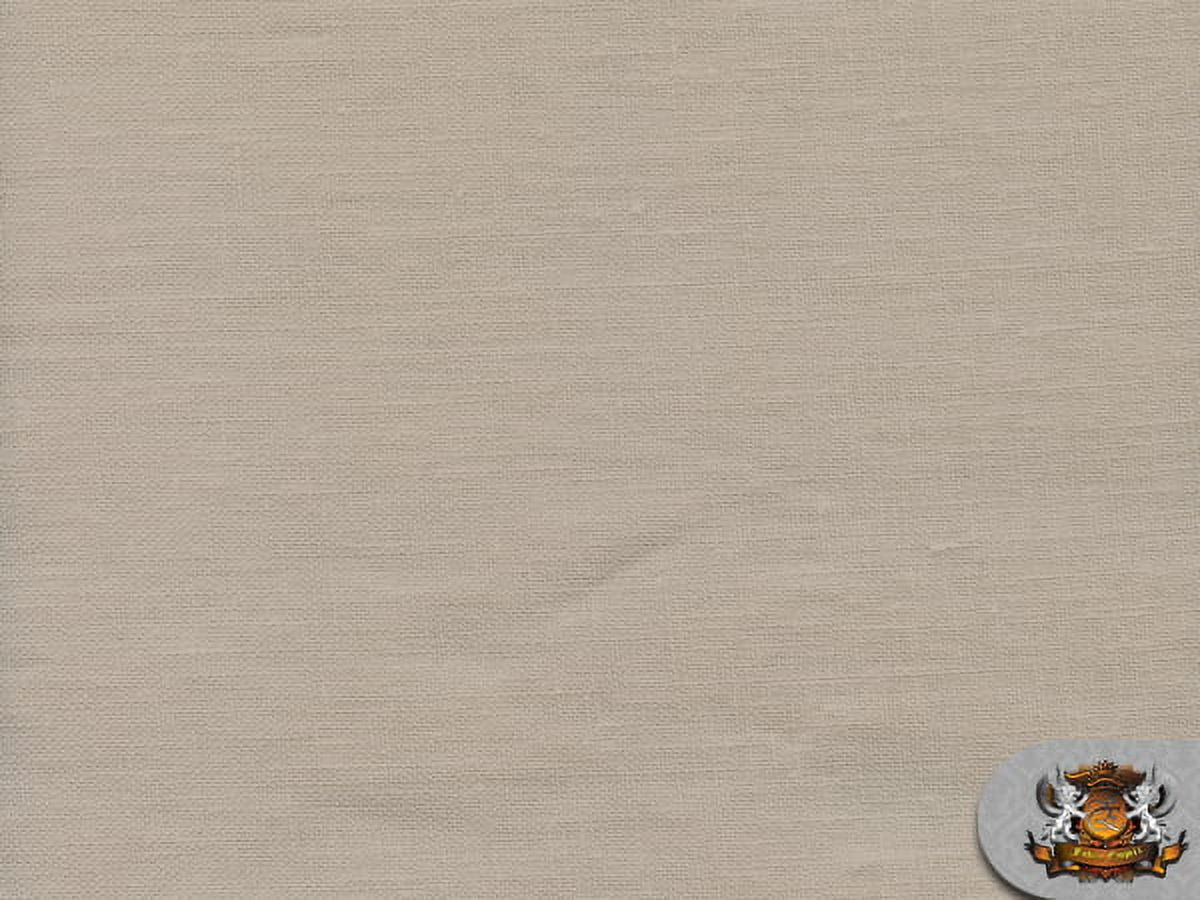 Linen NATURAL Fabrics / 57" Wide/ Sold by the yard