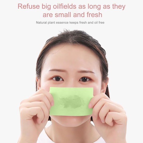 Linen Oil-Absorbing Sheets For Face, C2010 Green - 50 Sheets, Linen Oil-Absorbing Paper Facial Oil-Absorbing Makeup Oil-Absorbing Facial Paper, Easter, St. Patrick'S Day, Wedding, Makeup Organizers