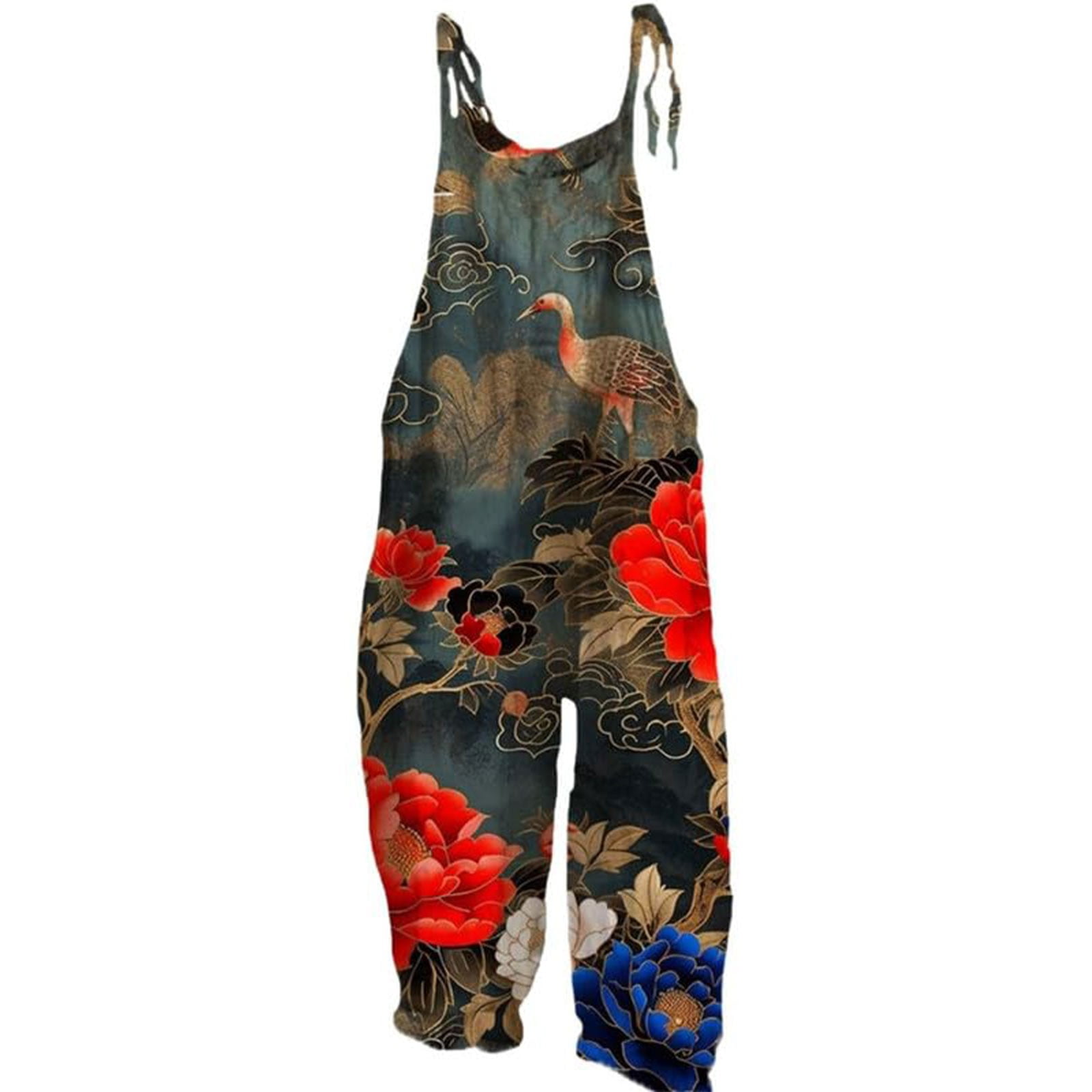 Girls' Linen Jumpsuit - Sleeveless, Wide Leg, Loose Fit With Pockets, Summer 2024, 70% Cotton 30% Linen