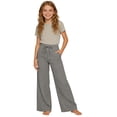 thumbnail image 1 of Linen Pants for Teen Girls 2026 Summer Casual High Waist Straight Leg Trousers Lightweight Loose Plus Size Pant with Pockets, 1 of 7