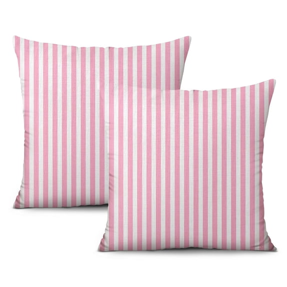 Linen Pillow Covers with Black and Beige Patchwork, 18x18 Inch (Pack of 2), Adds Modern Boho Accent to Your Decor