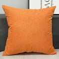 thumbnail image 1 of Linen Pillow with Insert 18x18 Inches Sofa Throw Pillow Decorative Cushion for Living Room Bedroom Summer Home Decor Washable Cover and Pillow Included Natural Fabric Accent, 1 of 5