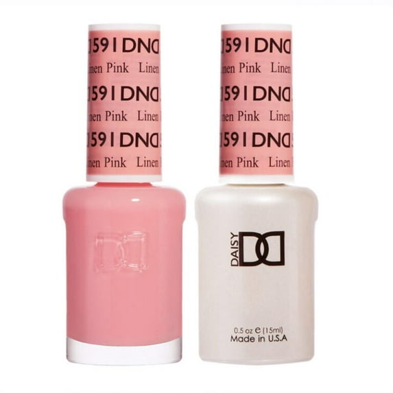 Linen Pink #591 & Matching Polish Set - DND Gel & Lacquer