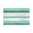 thumbnail image 1 of Linen Placemat With 18×12in Double Stitching Is Effectively Insulated And Foldable For Family Hotel Picnic Trips Lightseagreen Stripe_4 Four Pieces, 1 of 8