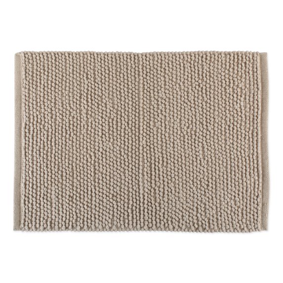Linen Popcorn Bath Rug 22x30