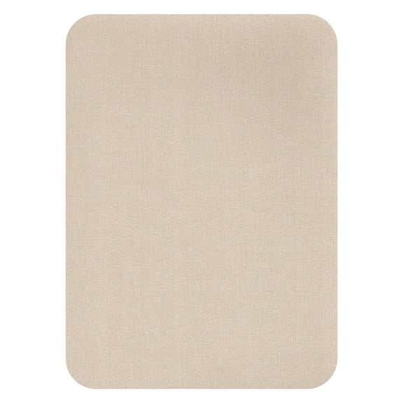 Linen Repair Adhesive Fabric Patch 4.3X6.3 Inch, Self Adhesive Polyester Cotton Patch for Sofas Couches Furniture Car Seats, Strong Backing No Ironing Required Quick Fix for Tears Burns , Subsidy X1