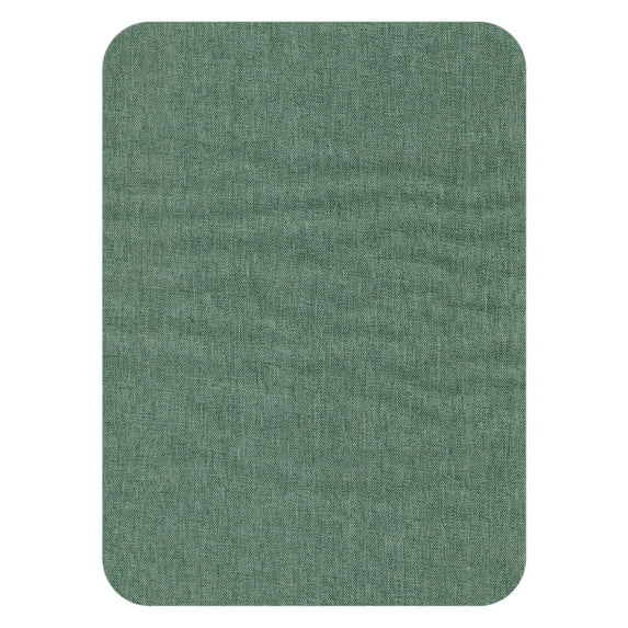 Linen Repair ,Coarse Linen Repair Patches, Self-Adhesive Linen Fabric Patches, 8X11 inch Extra Size, Multi Color, Can be Used for Linen Sofa Repair and Linen Clothes Repair(Green2)