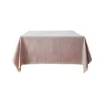 thumbnail image 1 of Linen Rustic Burlap Washable Tablecloth,Solid Heavy Weight Pink Rectangle Overlay Lace Edge Table Cover for Kitchen Dining Decoration, 1 of 8