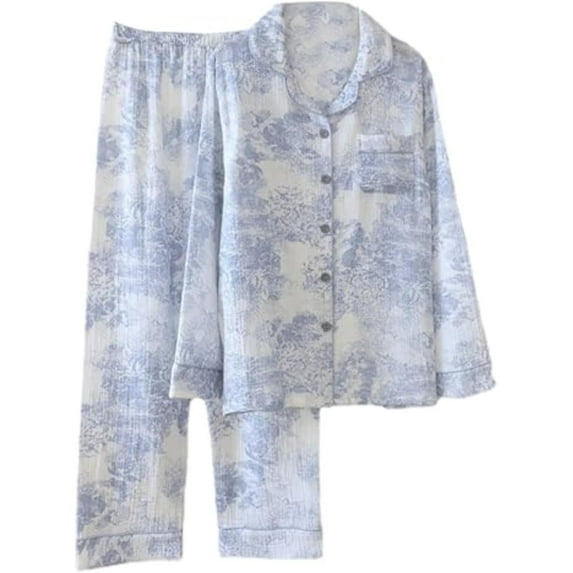 Linen Set Coquette Womens Pajamas Set Summer Lounge Sets for Women Old Money Aesthetic