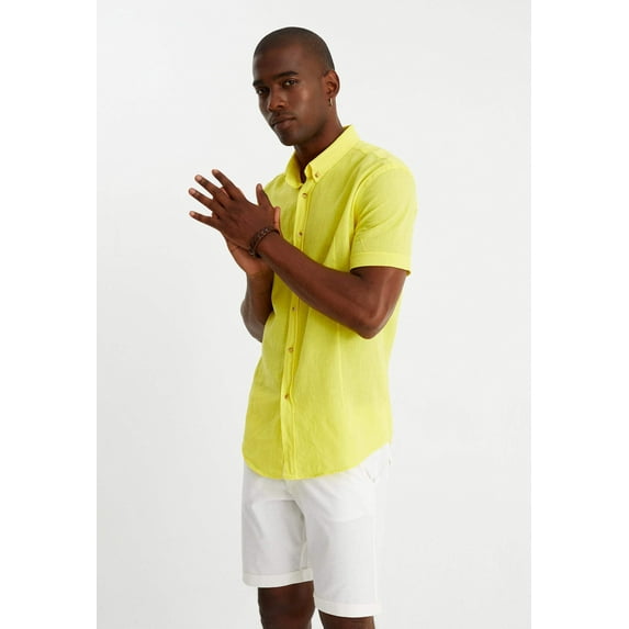 Linen Shirt Short Sleeve