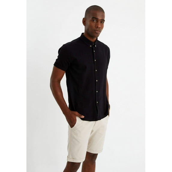 Linen Shirt Short Sleeve
