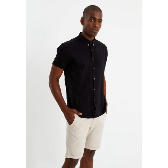 Linen Shirt Short Sleeve