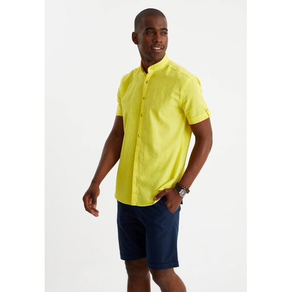 Linen Shirt Short Sleeve