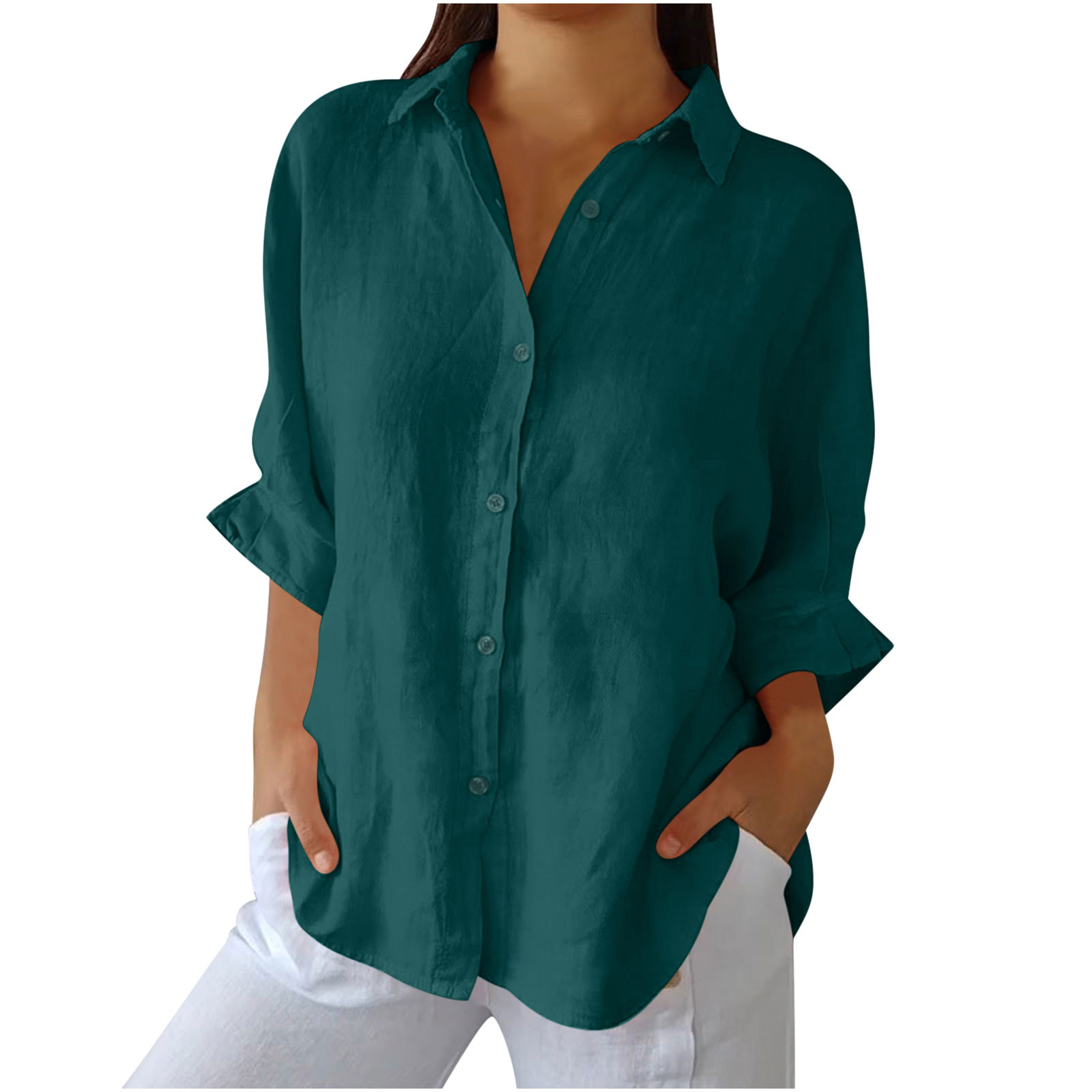 Dressy linen tops top