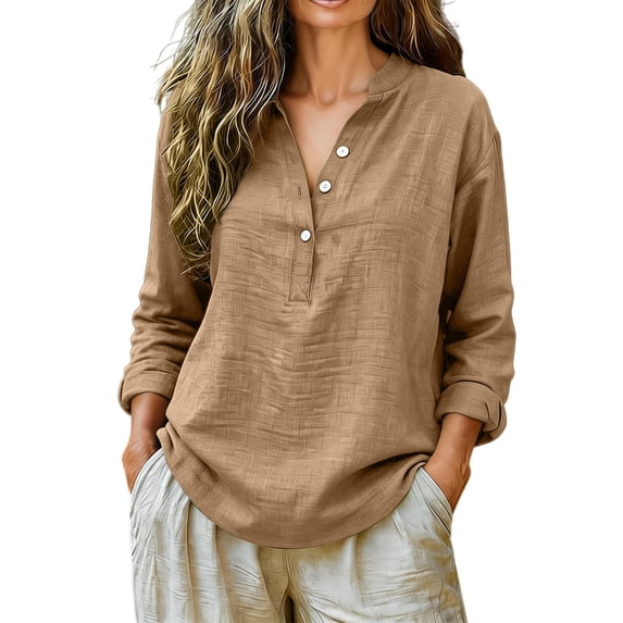 Linen Shirts For Women Gauze Tunic Tops For Women Gauze Shirts For Women Lightweight Linen Blouses For Women Oversized Linen Shirts For Women Summer Linen Tops Cotton Boho Tops