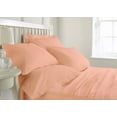 thumbnail image 1 of Linen Shoppe Italian Finish 300 TC Egyptian Cotton bed Sheet Set comes with 24 Inches Deep Pocket, Enhance your sleeping experience now (Olympic Queen,Peach), 1 of 1