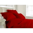 thumbnail image 1 of Linen Shoppe Italian Finish 300 TC Egyptian Cotton bed Sheet Set comes with 24 Inches Deep Pocket, Enhance your sleeping experience now (Queen,Blood Red), 1 of 1