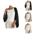 thumbnail image 1 of Linen Shrug Cardigans for Women 2025 3/4 Sleeve Open Front Loose Casual Lightweight Cover Up Womens Shrug Tops, 1 of 6