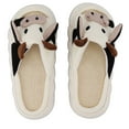 Linen Slippers Wear Resistant Comfortable Open Toe Indoor Slippers