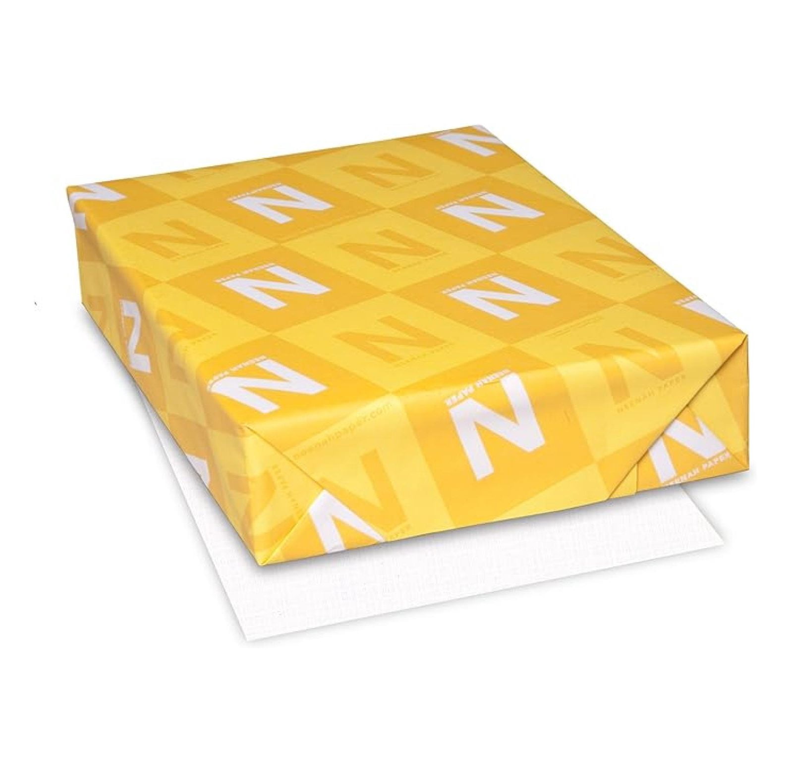 Linon Paper Linen Stationery Paper, 8.5 x 11, 500 Sheets - Solar White, 24lb ...