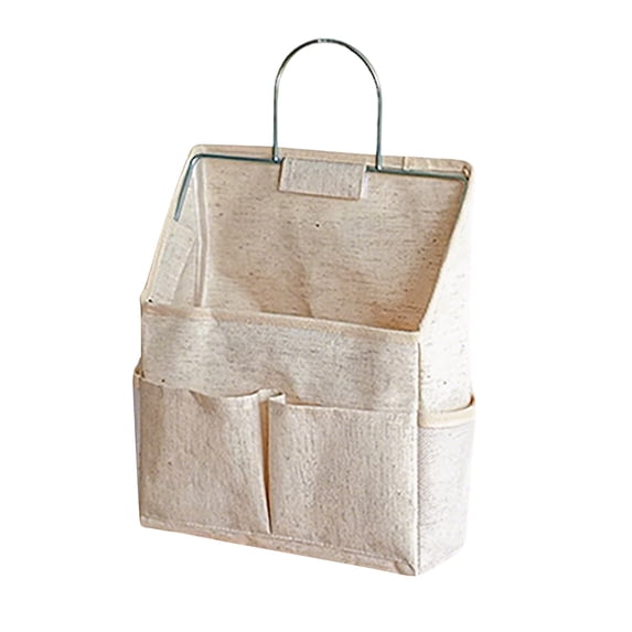 Linen Storage Boxes Home Organizer Natural Fabric Decorative Containers ...