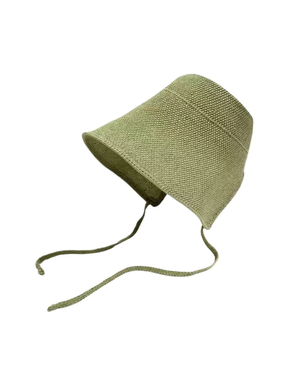 Linen Straw Regency Bonnets Hats For Women Sun Hats Bow Beach Cap Big Wide Brim