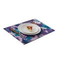 thumbnail image 1 of Linen Table Mat Smooth Surfaces Florals Daisy Pattern Designs, 1 of 14