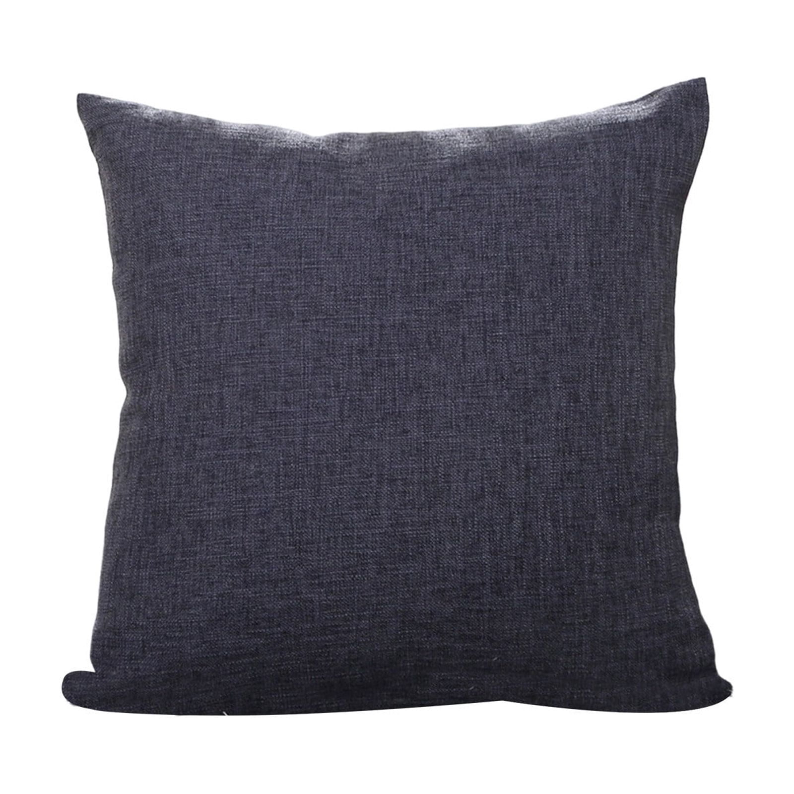 Linen Throw Pillow Cushion Cover with Insert Decorative Pillow for Sofa Couch Bed Living Room Bedroom Outdoor Patio Home Decor Accent Pillow 18x18 Inch Pillow with Zipper