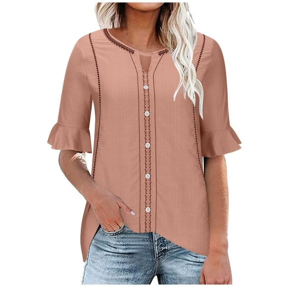 Linen Top Women Print Blouses for Women Dressy Casual Womens T Shirts Graphic Tees Vintage Athletic Tops Women Loose