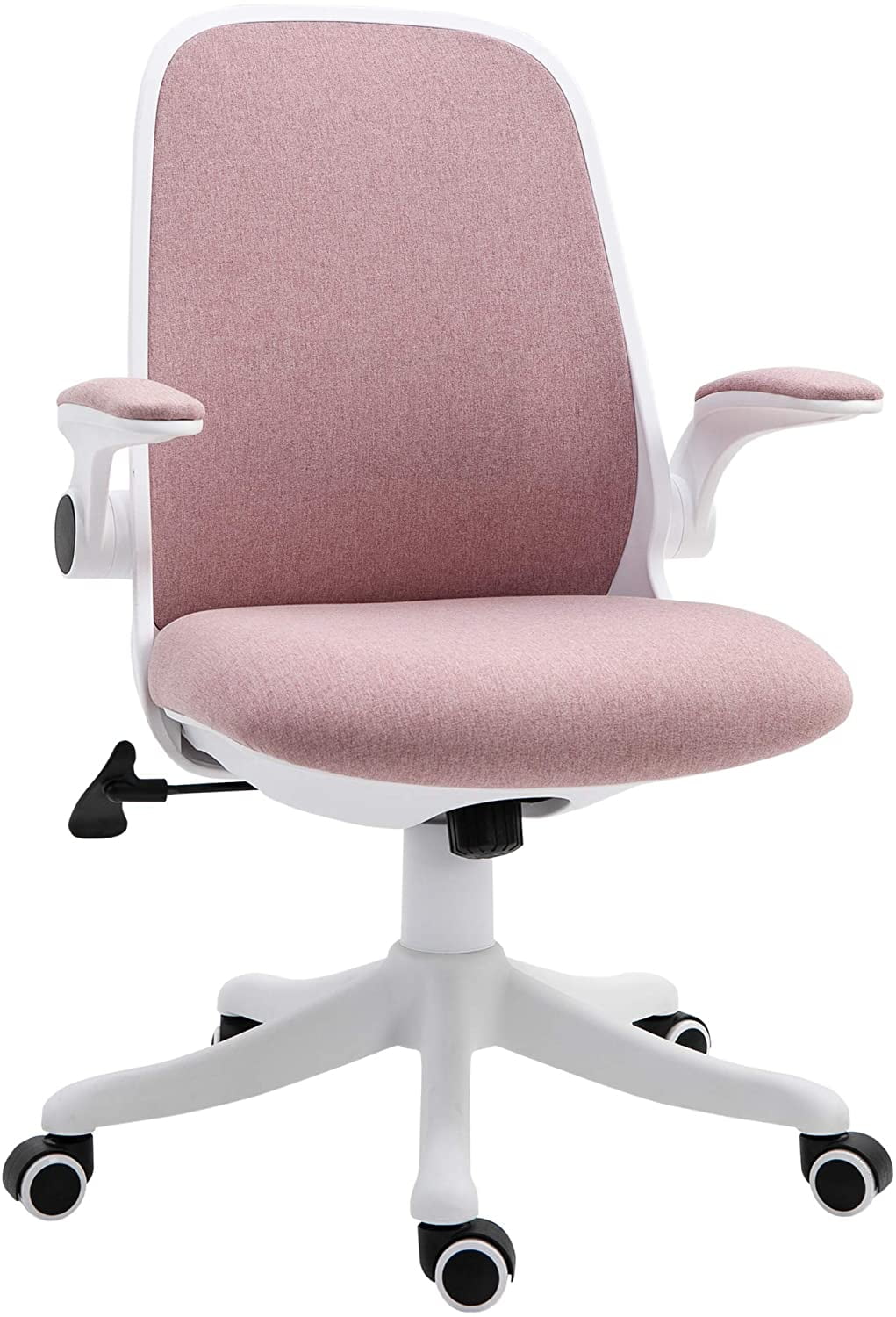 LinenTouch Fabric Office Chair Swivel Task Chair with Adjustable