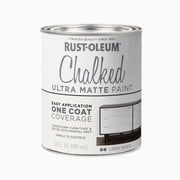 Linen White, Rust-Oleum Chalked Ultra Matte Paint, Quart
