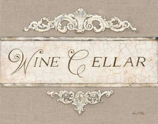 Linen Wine Cellar Canvas Art - Arnie Fisk (22 x 28)