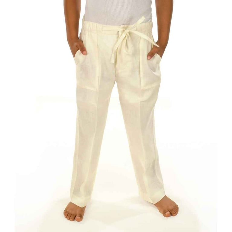 Linen drawstring pants for boys. SIZE 1824m COLOR IV Walmart
