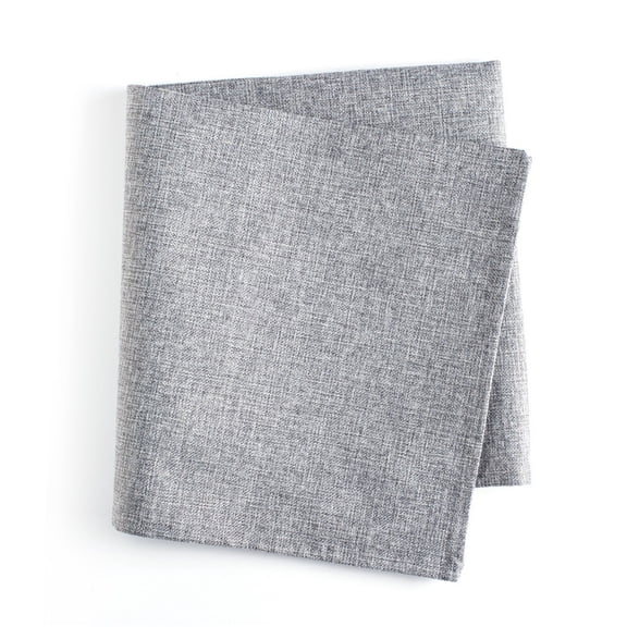 Linen plain table flag Zen tea table long tablecloth dining table decoration cloth bed end towel shoe cabinet TV cabinet cover clothlight gray 32*160cm160g