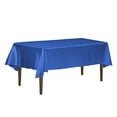 thumbnail image 1 of LinenTablecloth 60 x 126-Inch Rectangular Satin Tablecloth Royal Blue, 1 of 2