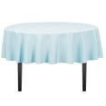thumbnail image 1 of LinenTablecloth 70-Inch Round Polyester Tablecloth Baby Blue, 1 of 2