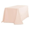 thumbnail image 1 of LinenTablecloth 90 x 132-Inch Rectangular Polyester Tablecloth with Rounded Corners Peach, 1 of 6