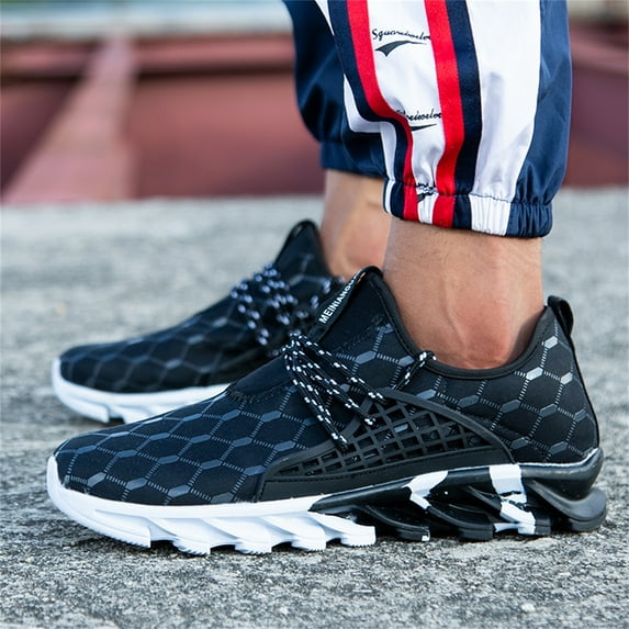 Linenghs Men's Fashion Sneaker Breathable Running Blade Casual Sports Walking Sport Shoes