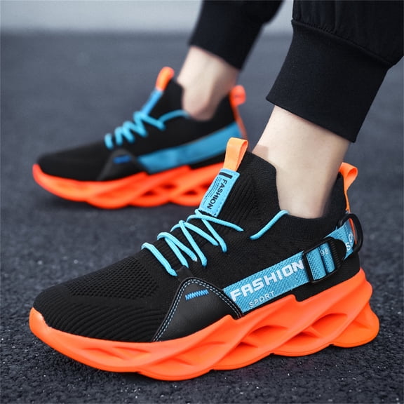 Linenghs Men's Sports Shoes Blade Sneaker Leisure Fashion Running Training Shoes