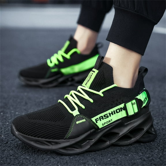 Linenghs Men's Sports Shoes Blade Sneaker Leisure Fashion Running Training Shoes
