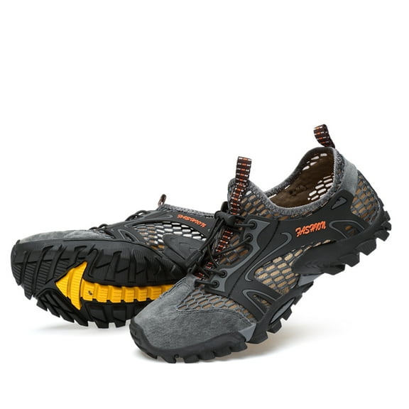 Linenghs Water Shoes Men Quick Drying Swim Beach Aqua Shoes for Water Sport Diving Hiking Sailing Travel