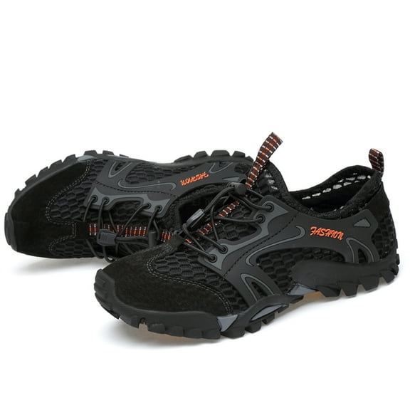 Linenghs Water Shoes Men Quick Drying Swim Beach Aqua Shoes for Water Sport Diving Hiking Sailing Travel