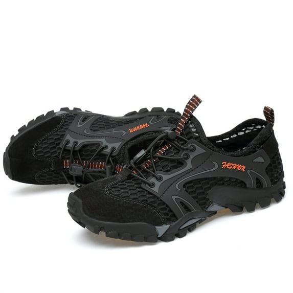 Linenghs Water Shoes Men Quick Drying Swim Beach Aqua Shoes for Water Sport Diving Hiking Sailing Travel