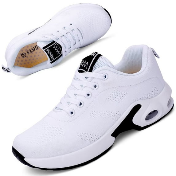 Linenghs Women's Air Cushion Running Shoes Walking Fashion Fitness Work Women's Sneaker