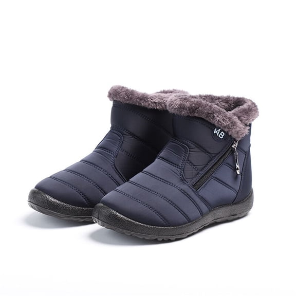 Linenghs Women's Shoes Cotton Shoes Winter Casual Warm Insulation Thickened High Top Women's Boots Snow Boots Light