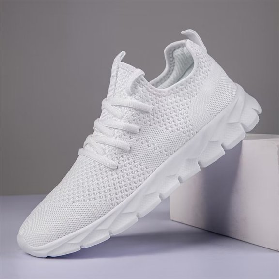 Linenghs Women's Sneaker Casual Running Fitness Walking Training Shoes Lightweight Breathable Mesh Comfortable Soft Sole