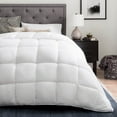 thumbnail image 1 of Linenspa All-Season Down Alternative Comforter, White, Cal King, 1 of 7
