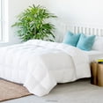 thumbnail image 1 of Linenspa All-Season Down Alternative Comforter, White, Full, 1 of 7