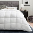 thumbnail image 1 of Linenspa All-Season Down Alternative Comforter, White, Oversized King, 1 of 7