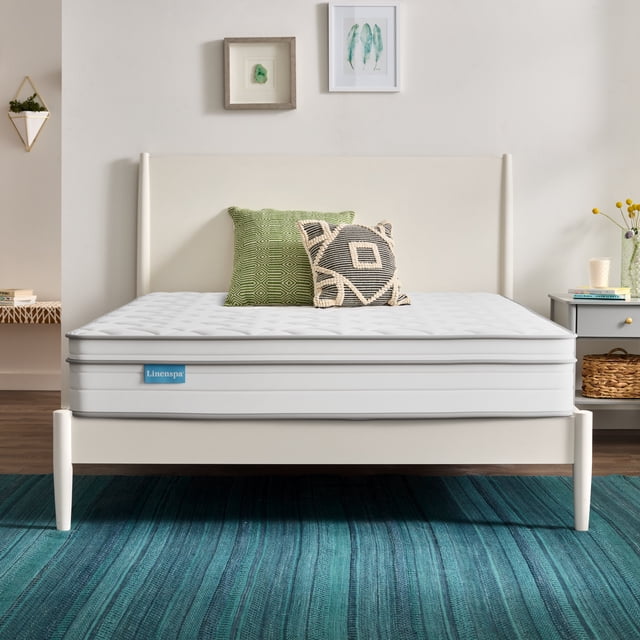 Linenspa Dreamer 10" Hybrid Mattress, Full